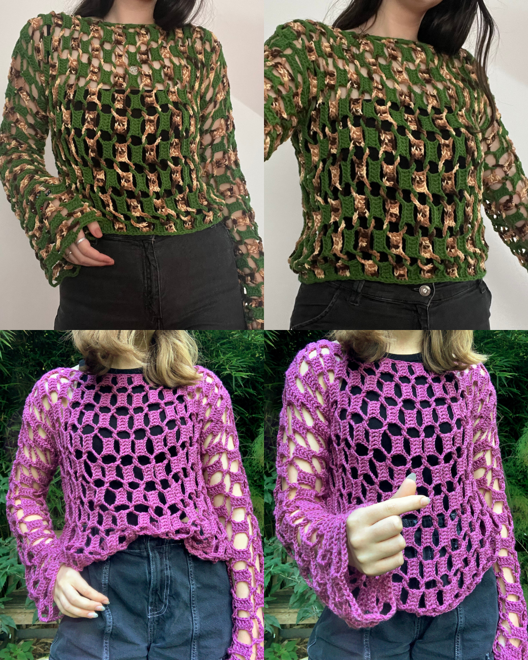 Interlock Top Crochet Pattern