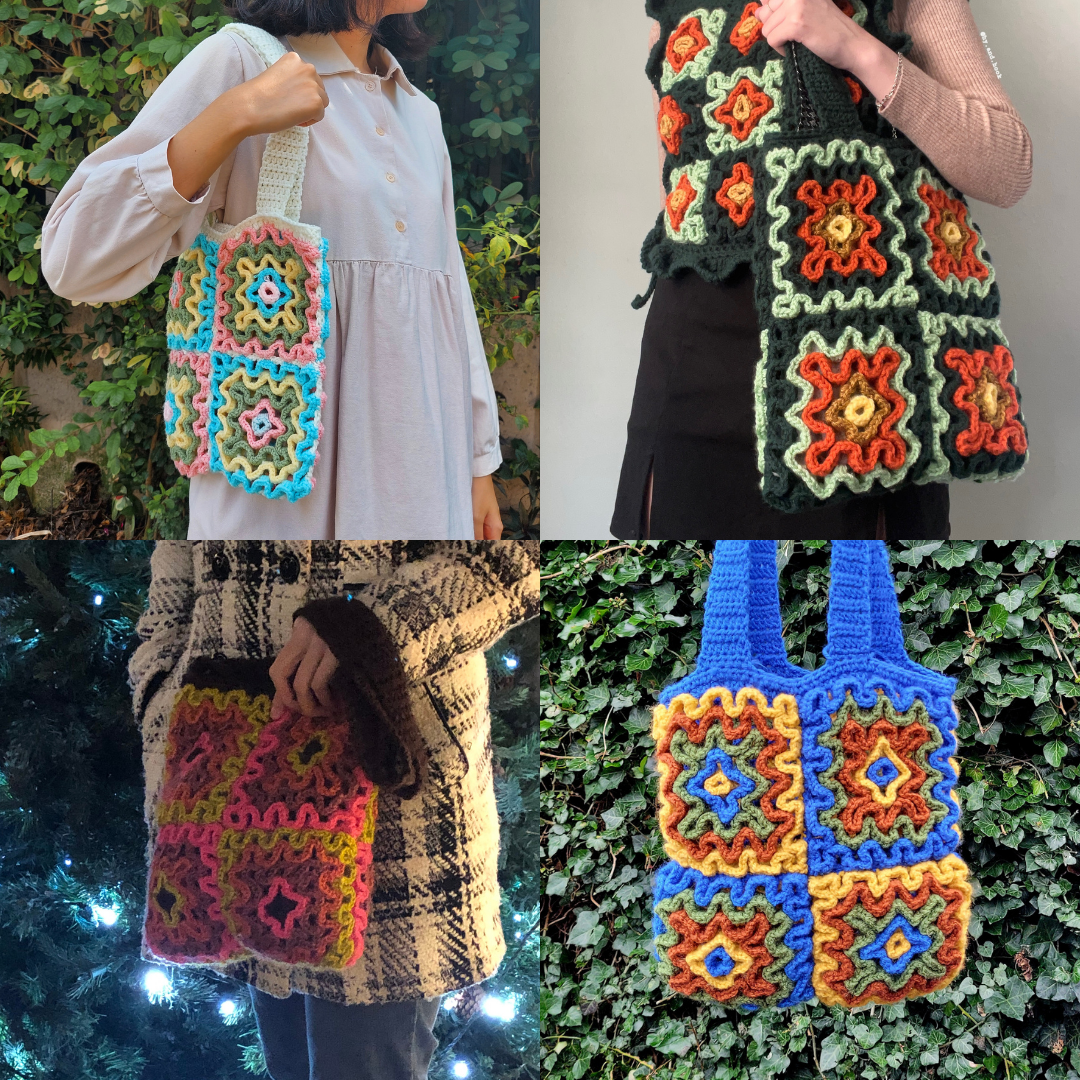 Squiggle Tote Pattern