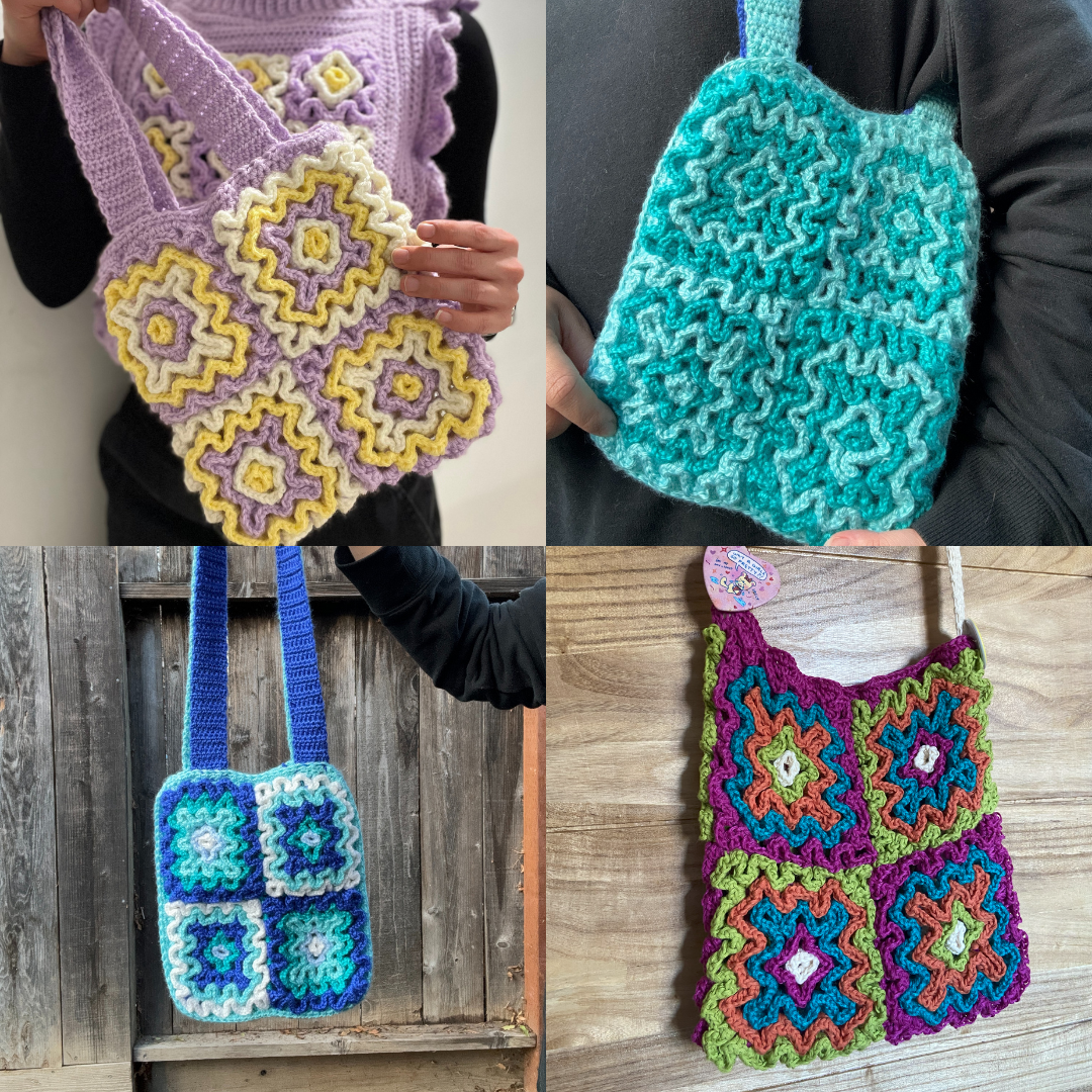 Squiggle Tote Pattern