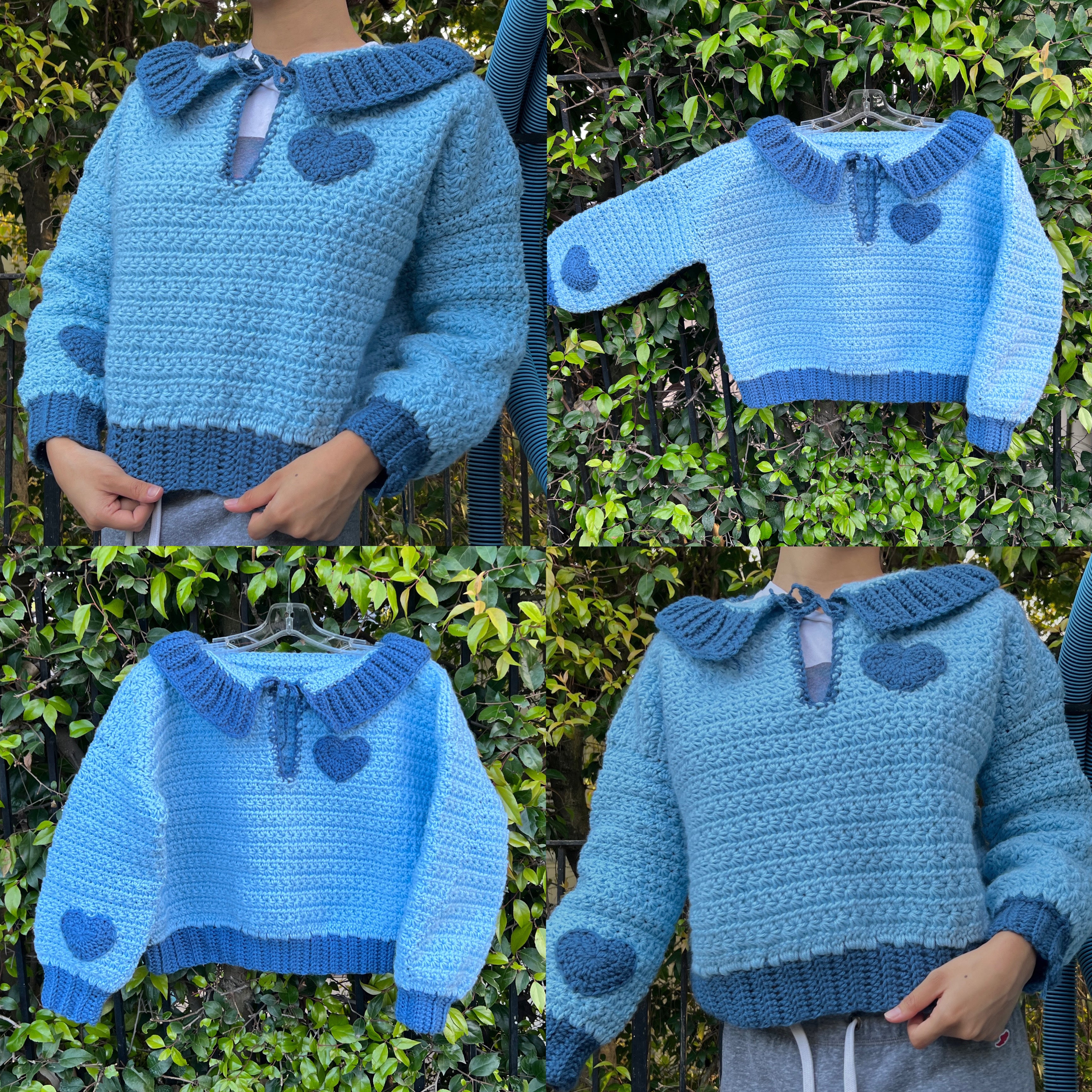 Sweater hot sale crochet design