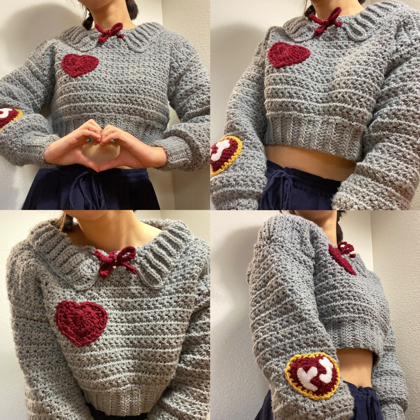 THE VALENTINE Sweater Crochet Pattern